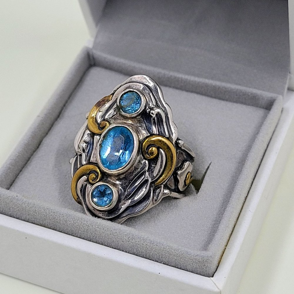 Sterling Silver with Topaz Dream Ring